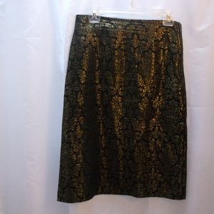 Worthington Patterned Pencil Skirt